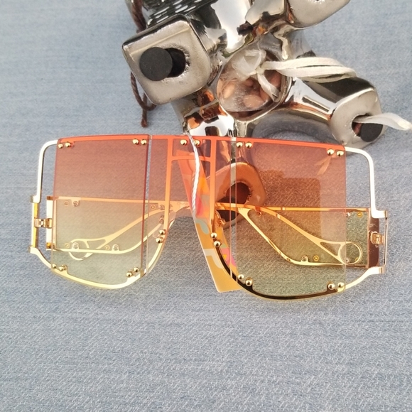 2020 woman Square style fashion luxury sunglasses - Picture 4 of 4